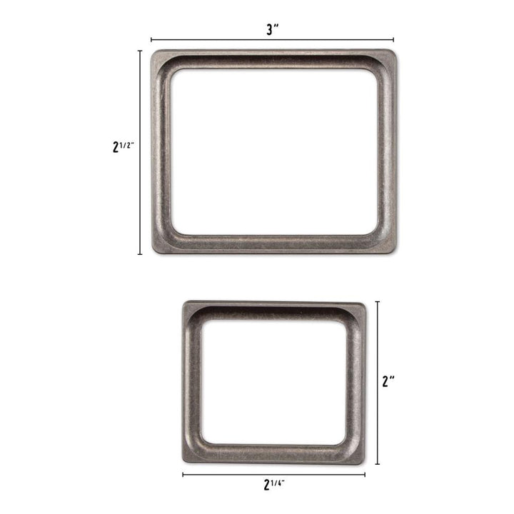 Tim Holtz Idea-Ology Metal Photo Frames, 4/Pkg (TH94321)
