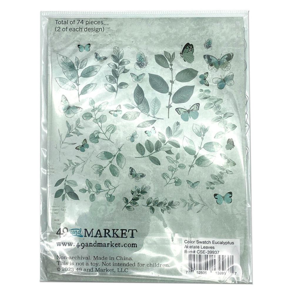 49 and Market Color Swatch: Eucalyptus Acetate Leaves (CSE39937)
