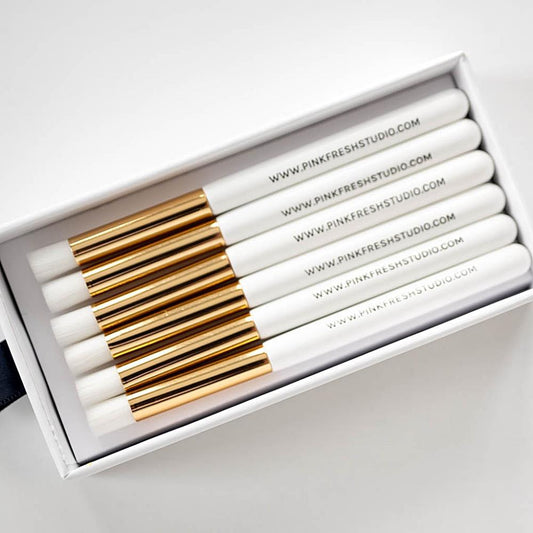 Pinkfresh Studio Essentials Blending Brush Set: Detail, 6/Pkg (PF107ES)