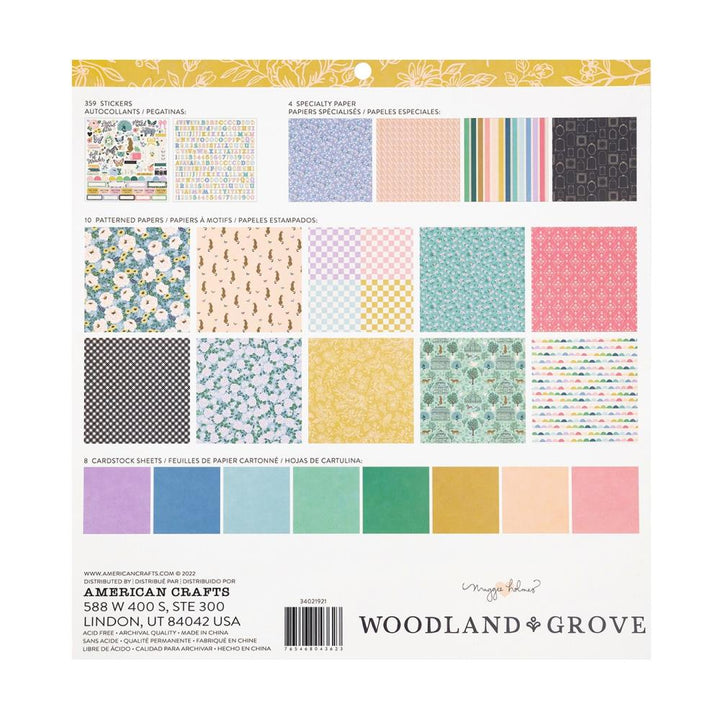 Maggie Holmes Woodland Grove 12"X12" Project Pad, 381 Pieces (34021921)