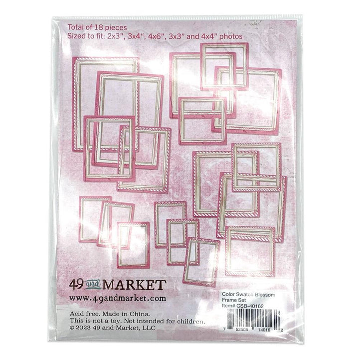 49 and Market Color Swatch: Blossom Frame Set (CSB40162)