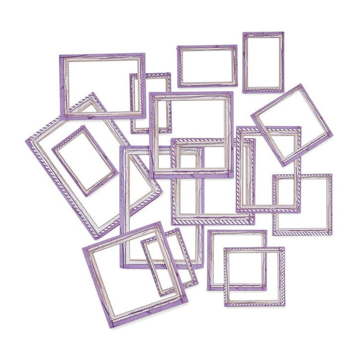 49 and Market Color Swatch: Lavender Frame Set (CSL41466)