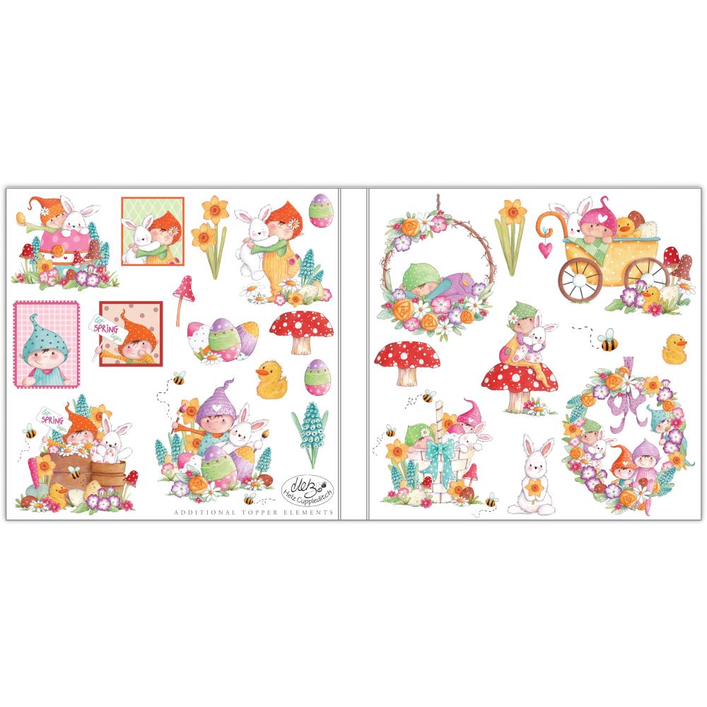 Craft Consortium Let Spring Begin 6"X6" Double-Sided Paper Pad , 40/Pkg (PAD041B)