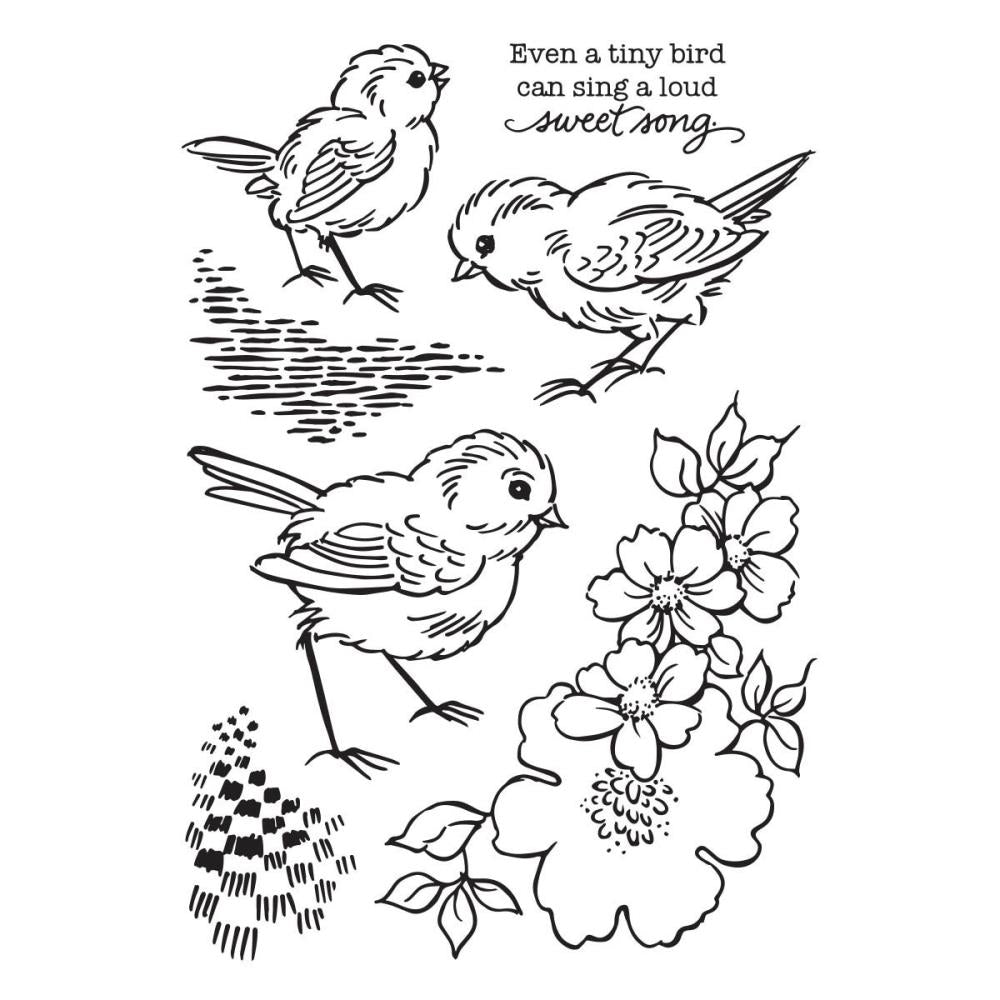 Stampendous Clear Stamps: Sweet Song (STP192)