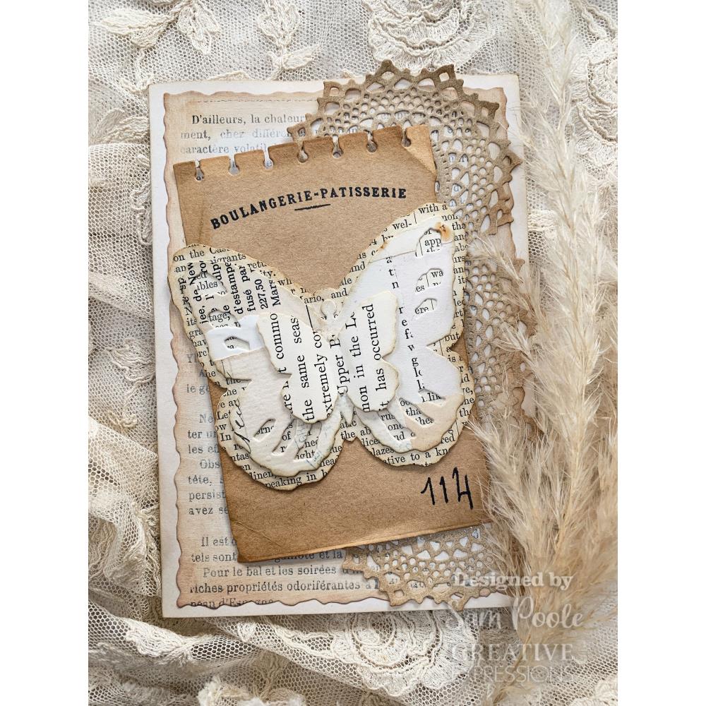 Creative Expressions Craft Dies: Shabby Basics, Layered Ripped Papers, by Sam Poole (CEDSP014)