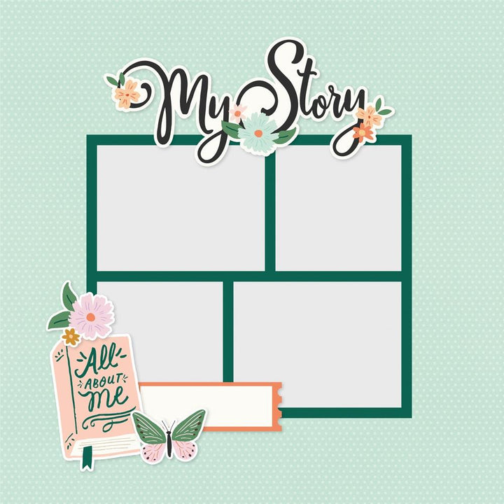 Simple Stories My Story Simple Pages Page Pieces (MYS19327)