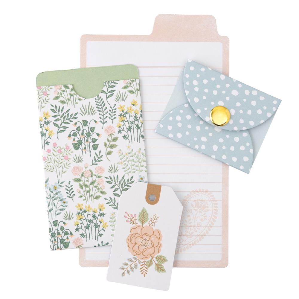 Crate Paper Gingham Garden Be Kind Patterned Paper