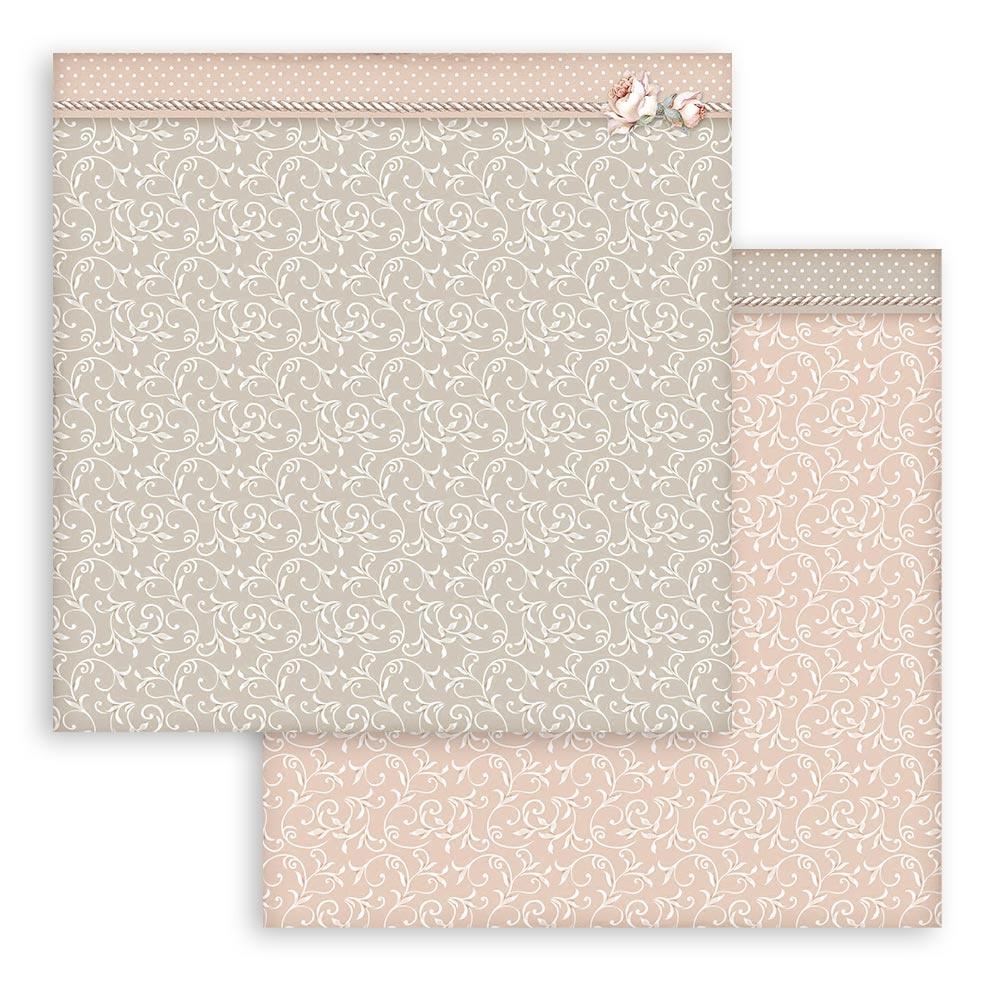 Stamperia You and Me 12"x12" Double Sided Paper Pad: Backgrounds (SBBL114)