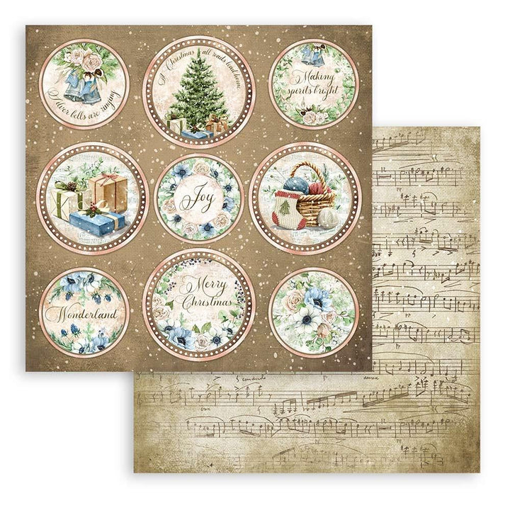 Stamperia Cozy Winter 12"x12" Double Sided Paper Pad (SBBL120)