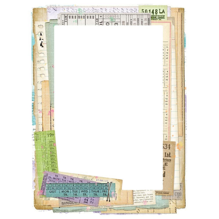 Simple Stories Simple Vintage Life In Bloom Chipboard Frames (SVL19733)