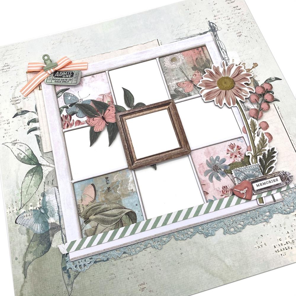 49 AND MARKET Vintage Artistry 12x12 Paper: Tranquility | Serene Moments