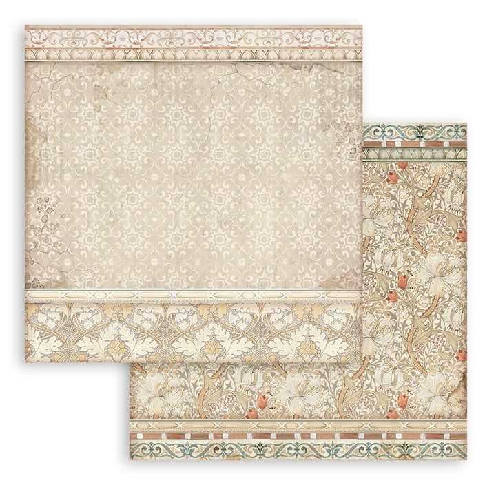Stamperia Casa Granada 12"x12" Double Sided Paper Pad: Backgrounds (SBBL108)