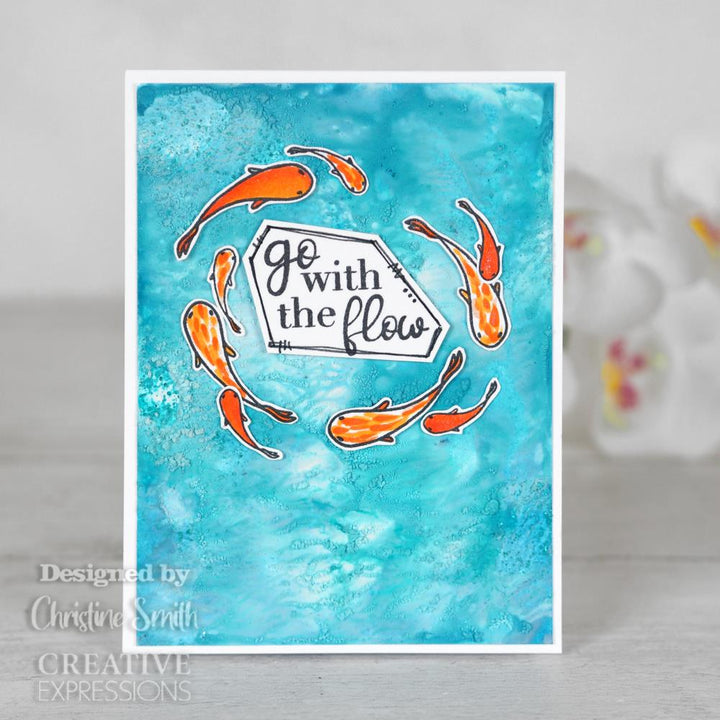 Creative Expressions 6"x8" Clear Stamps: Summer Vibes, by Bonnita Moaby (CEC984)