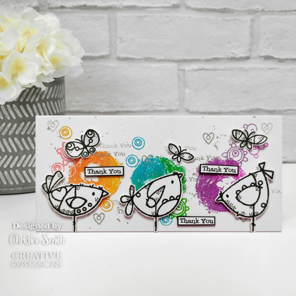 How to Use Clear Stamps with Acrylic Blocks - Christine's Crafts