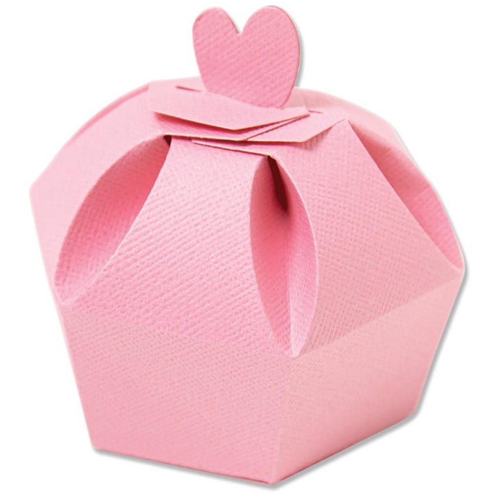 Sizzix Thinlits Dies: Fabulous Cupcake Box, 2/Pkg, By Debi Potter (666231)