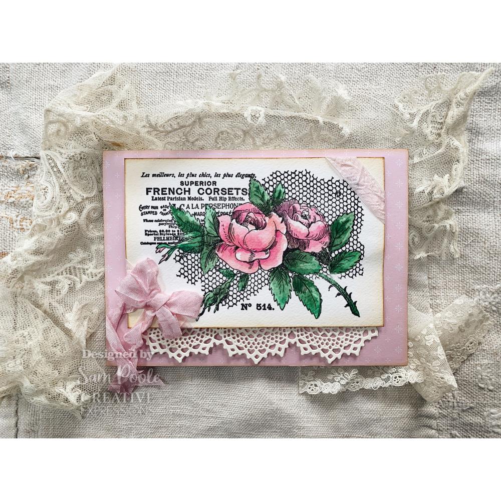 Creative Expressions Craft Dies: Shabby Basics, Victorian Lace, by Sam Poole (CEDSP017)