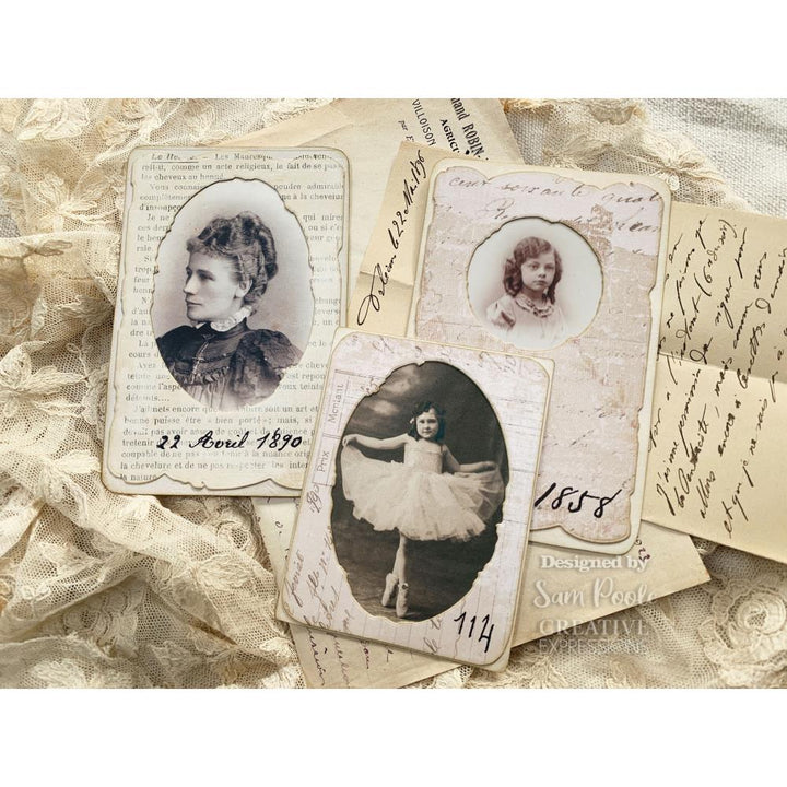 Creative Expressions Craft Dies: Shabby Basics, Layered Ripped Papers, by Sam Poole (CEDSP014)