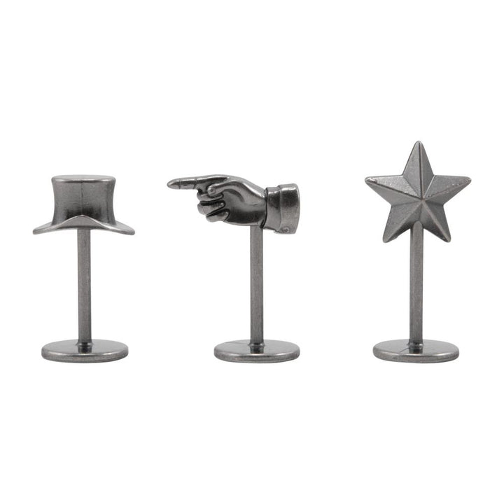 Tim Holtz Idea-Ology Metal Adornments: Figure Stands, 3/Pkg (TH94306)