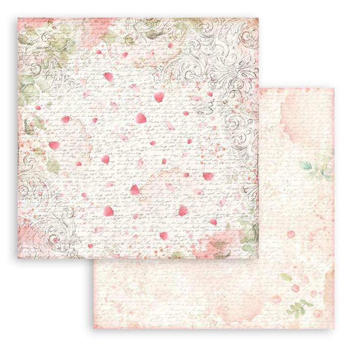 Stamperia Rose Parfum 12"x12" Double Sided Paper Pad: Backgrounds (SBBL126)