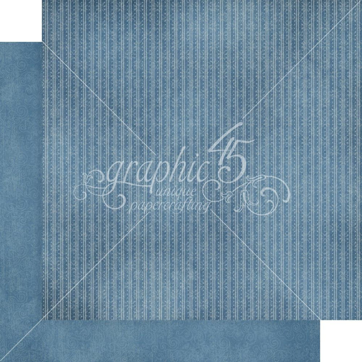 Graphic 45 Let's Get Cozy 12"x12" Double Side Paper Pad: Patterns and Solids (G4502512)