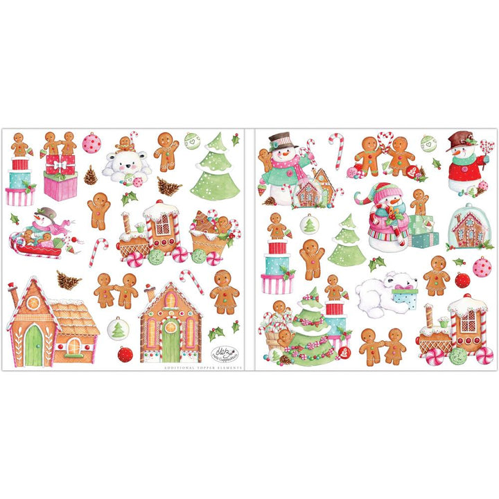 Craft Consortium Candy Christmas 12"x12" Double Sided Paper Pad (PAD037)
