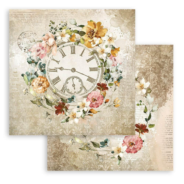Stamperia Garden of Promises 12"x12" Double Sided Paper Pad (SBBL110)