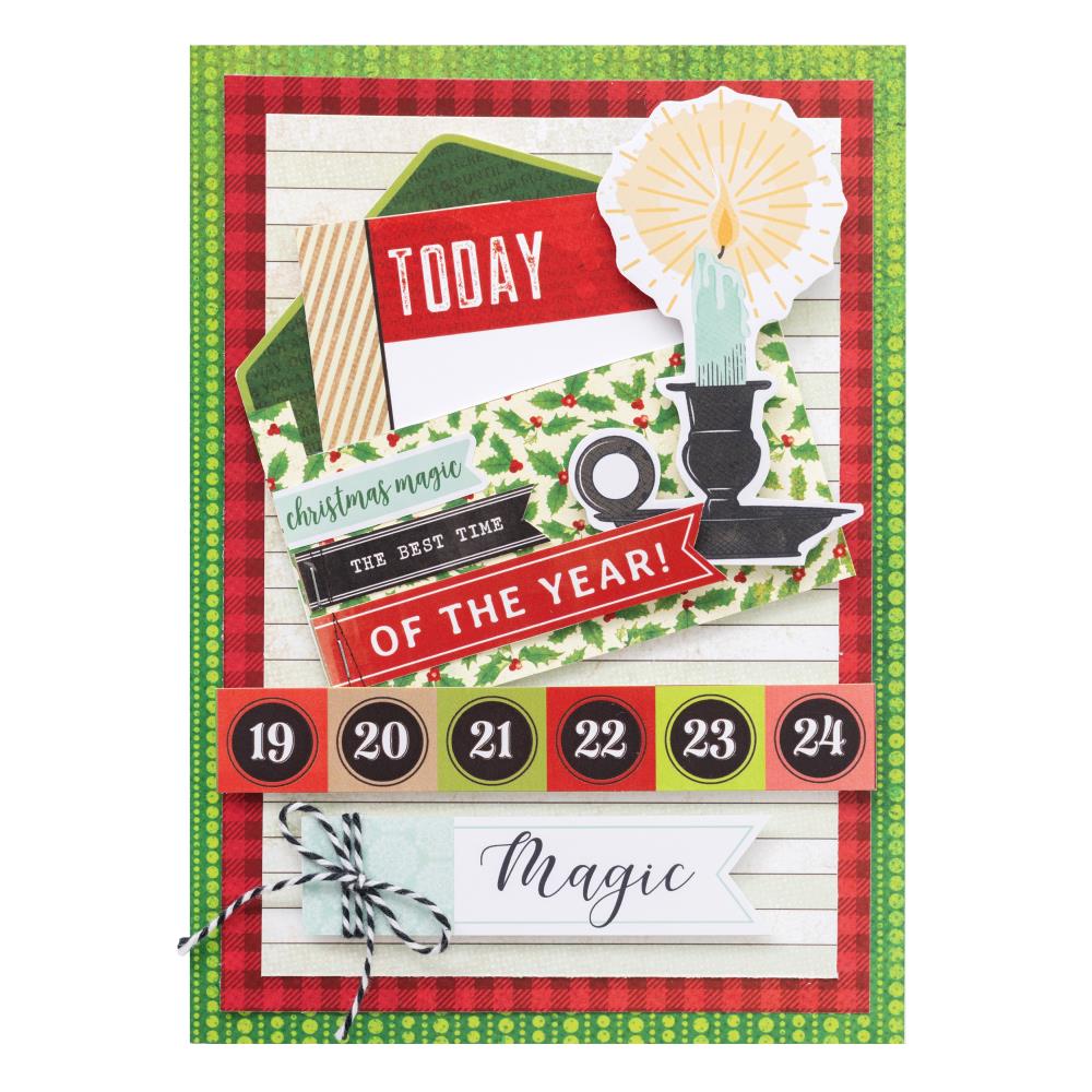 Vicki Boutin Evergreen & Holly 12"x12" Double Sided Paper Pad (VBEH3704)
