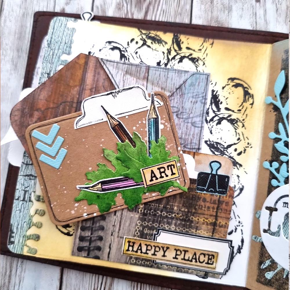 Elizabeth Craft Journal Your Life Clear Stamps (ECCS295)