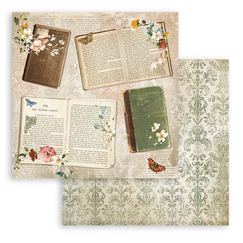 Stamperia Garden of Promises 8"x8" Double Sided Paper Pad (SBBS59)