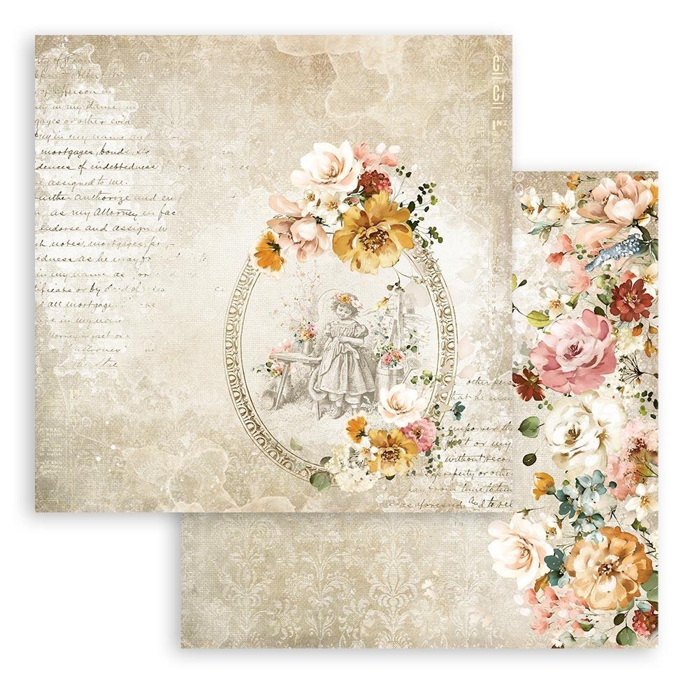 Stamperia Garden of Promises 12"x12" Double Sided Paper Pad (SBBL110)