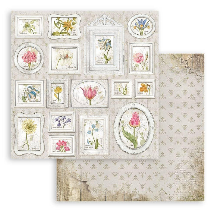 Stamperia Romantic Garden House 6"x6" Double-Sided Paper Pad (SBBXS15)