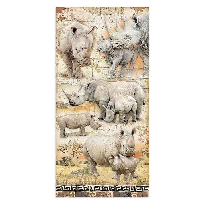 Stamperia Savana 6"x12" Collectables Double Sided Paper (SBBV15)