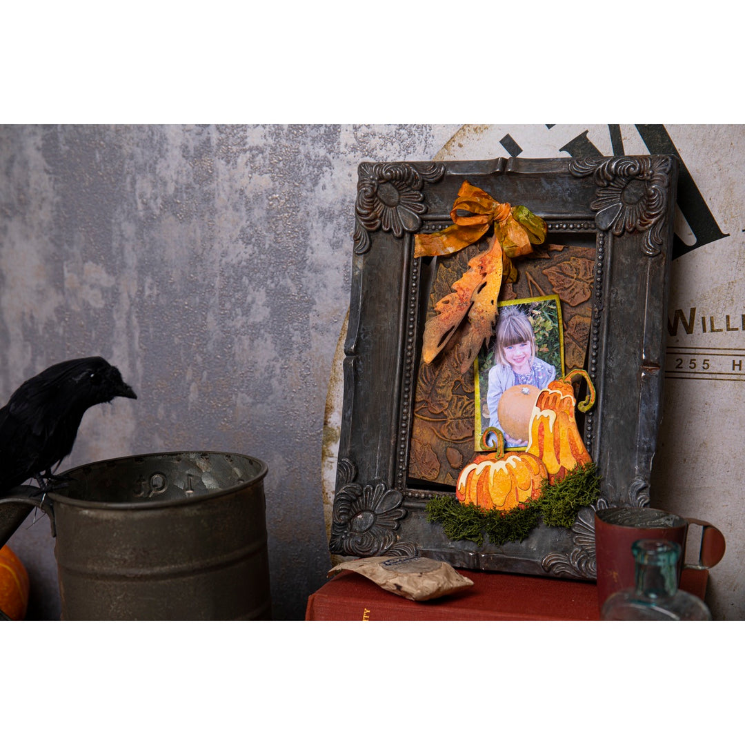 Tim Holtz Thinlits Die Set: Pumpkin Duo Colorize, by Sizzix (665999)