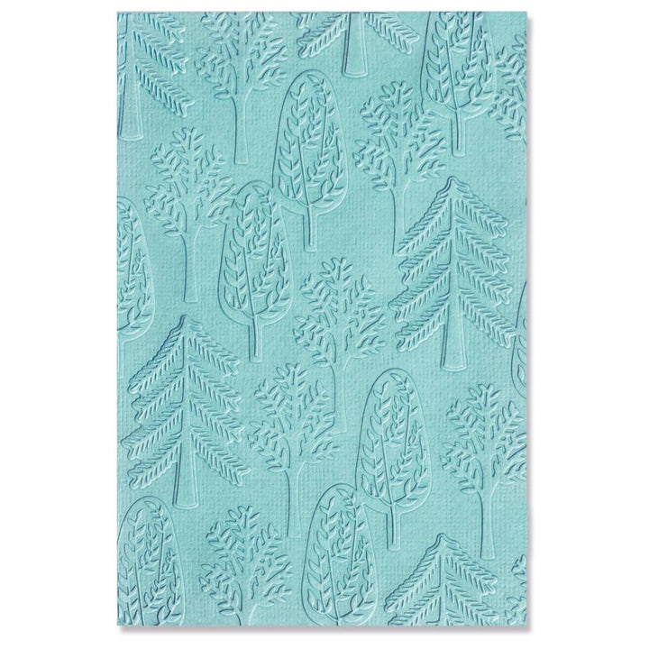Sizzix Multi-Level Textured Impressions Embossing Folder: Forest, by Jennifer Ogborn (666035)