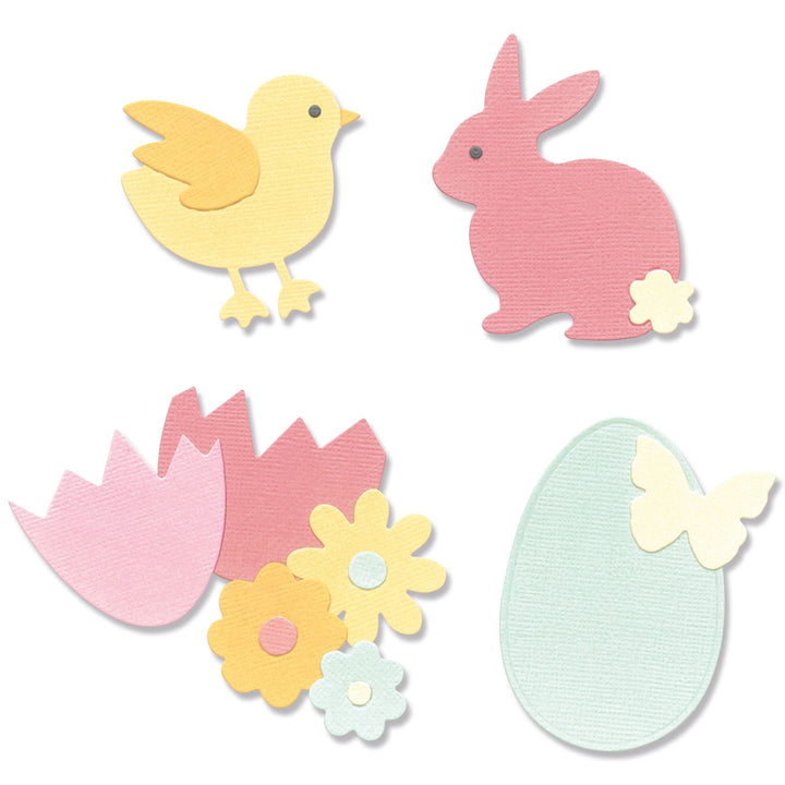 Sizzix Thinlits Dies: Basic Easter Shapes, by Olivia Rose (666108)