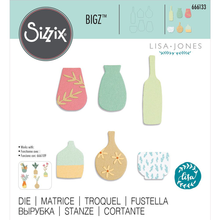 Sizzix Bigz Die: Crockery, by Lisa Jones (666133)