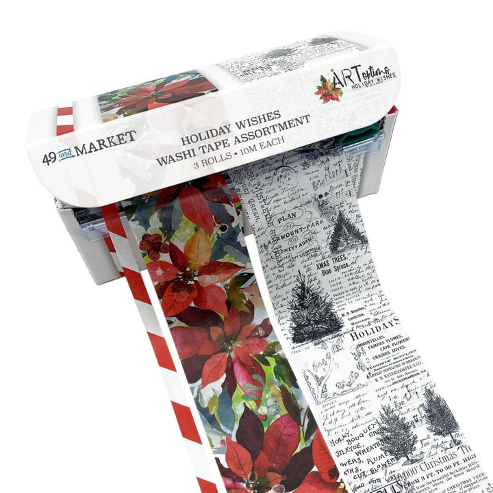 49 and Market Holiday Wishes Washi Tape Set (AHW38336)
