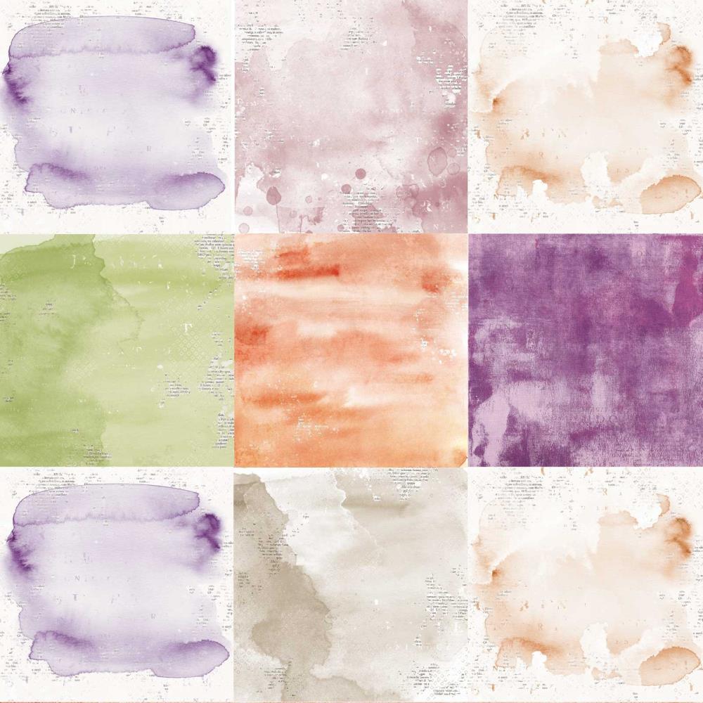 49 and Market Plum Grove 12"x12" Colored Foundations Collection Pack (APG39197)