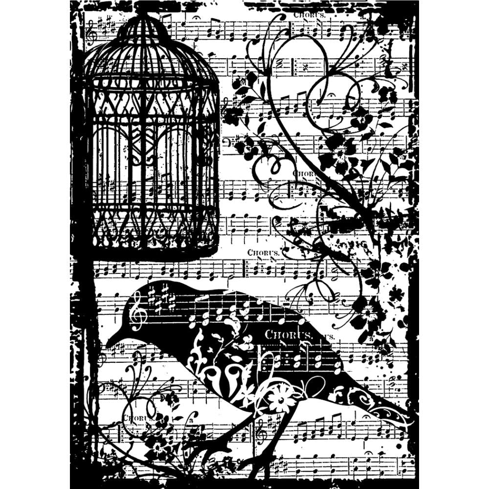Tim Holtz Cling Stamps 7