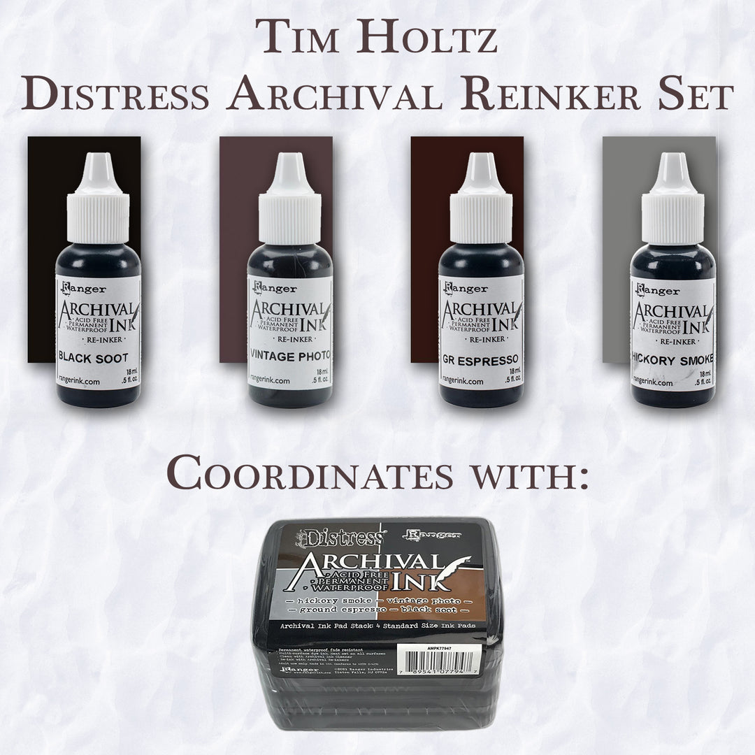 Tim Holtz Distress Archival Reinker Bundle