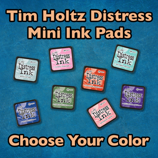 Tim Holtz Distress Mini Ink Pads, Choose Your Color