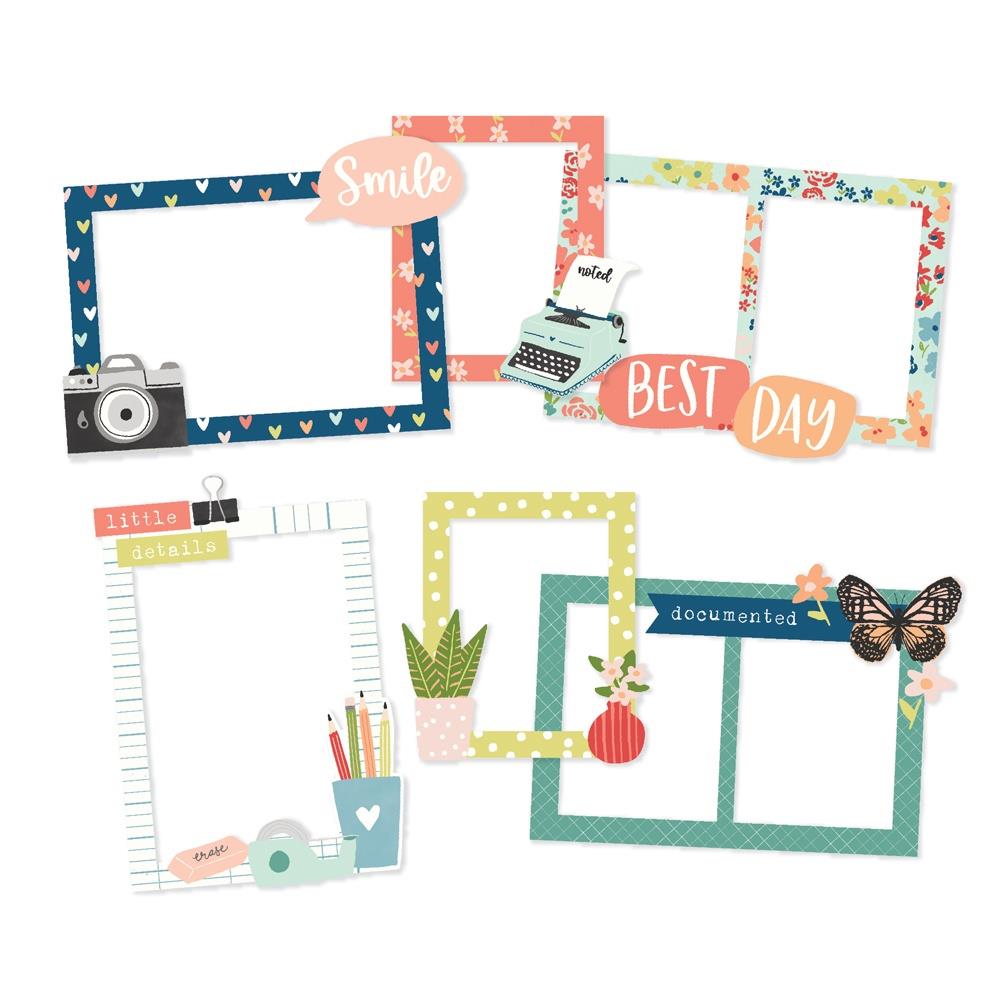 Simple Stories Life Captured Chipboard Frames (IFE18922)