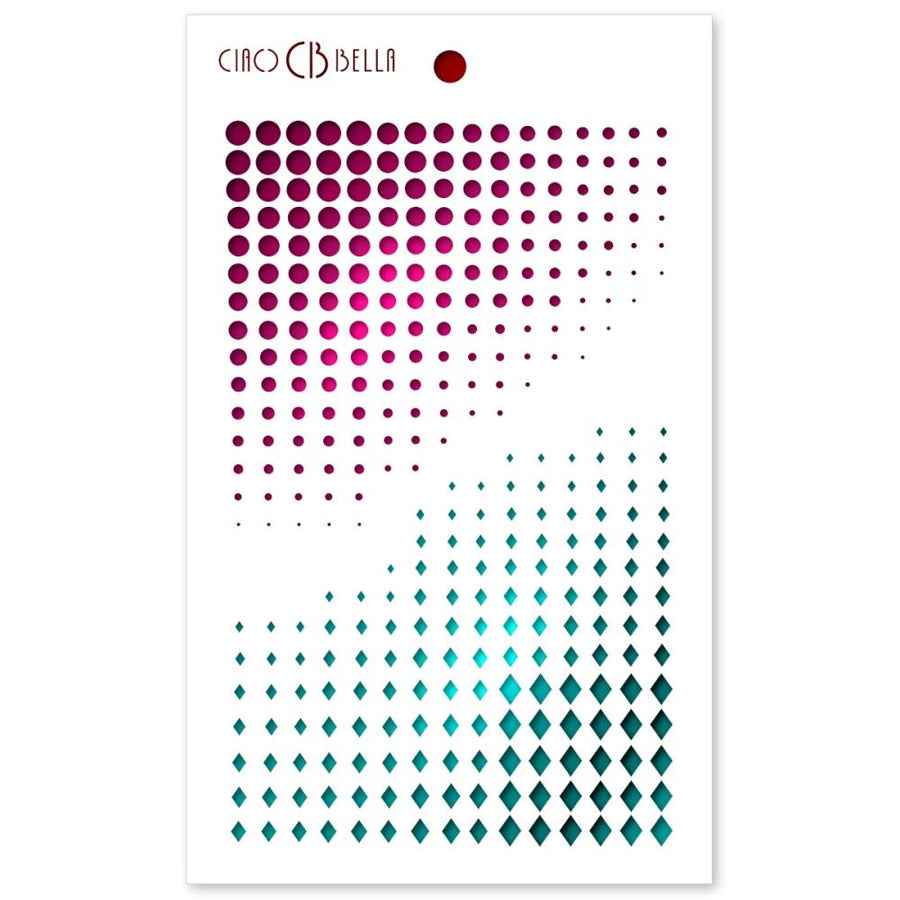 Ciao Bella Acrylic Block 10x10 cm with Grid Lines