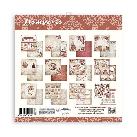 Stamperia Our Way 12"x12" Double Sided Paper Pad (SBBL115)