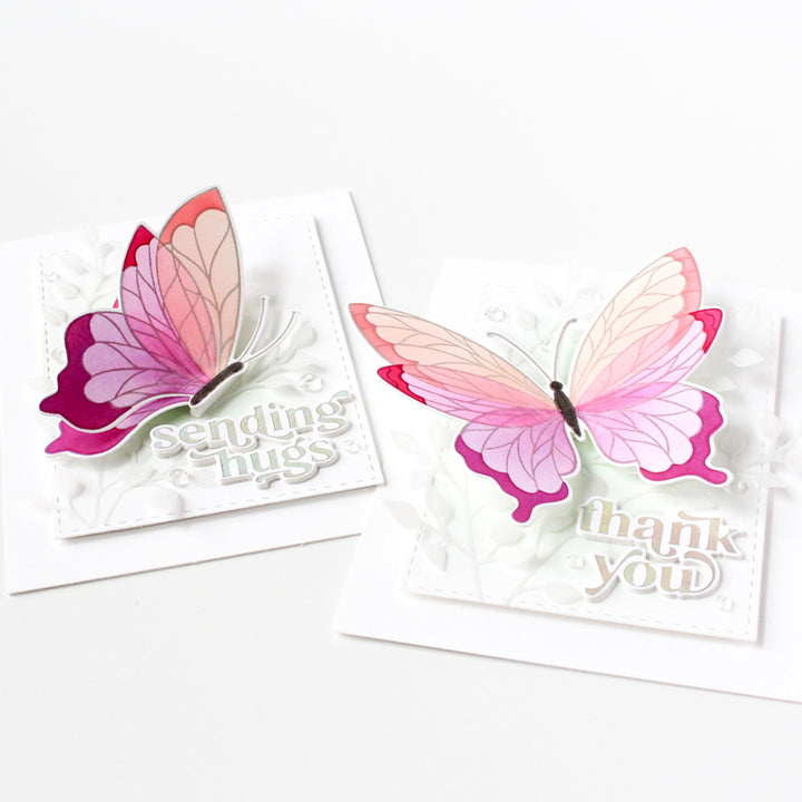 Pinkfresh Studio 4"x6" Clear Stamps: Perfect Sentiments (PF113721)