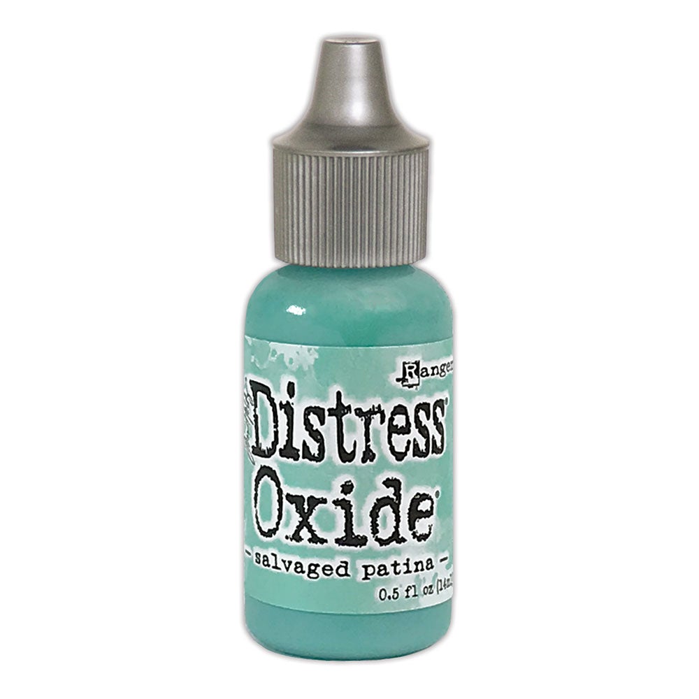 Tim Holtz Distress Oxide Reinkers, Salvaged Patina-Only One Life Creations