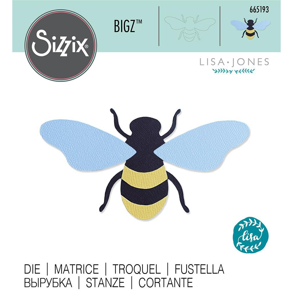 Sizzix Bigz Die: Queen Bee, by Lisa Jones (665193)