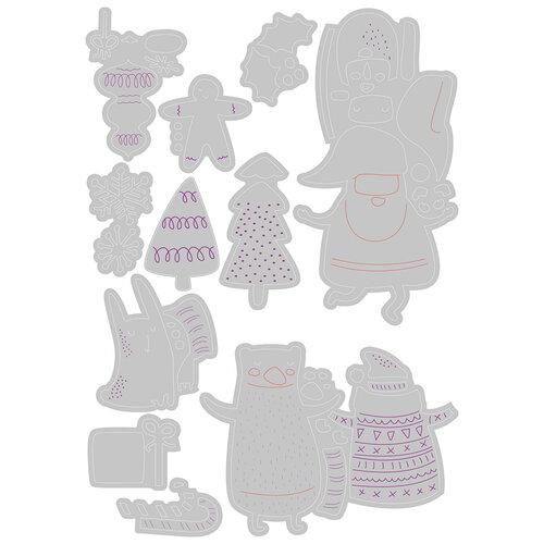 Sizzix Thinlits Dies: Doodle Christmas, by Olivia Rose, 11/Pkg (665339)