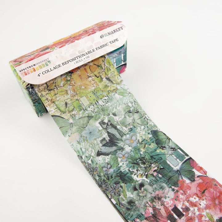 49 and Market Spectrum Sherbet 4" Fabric Tape Roll: Collage (SS36516)