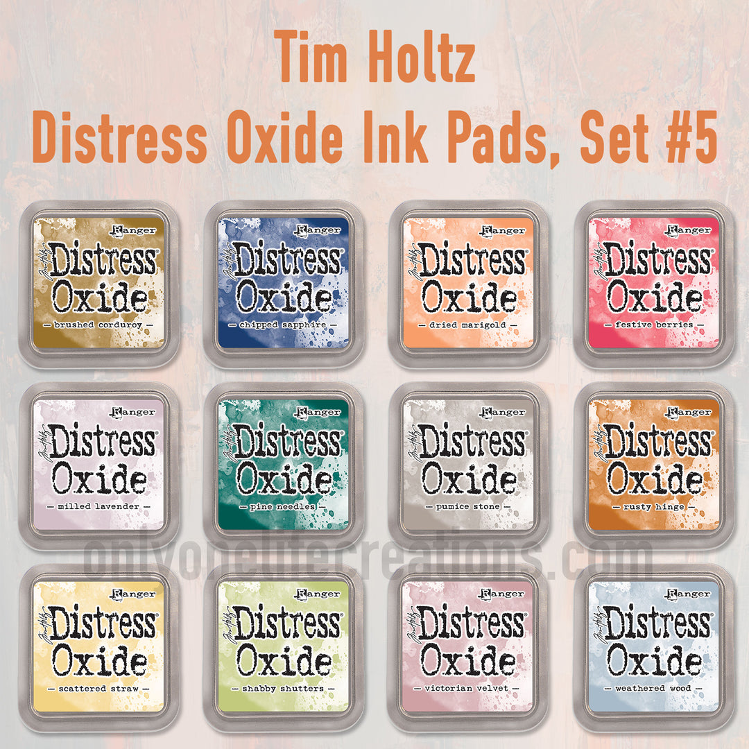 Tim Holtz Distress Oxide Ink Pad Set Of 12 Ranger